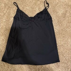 Dusty Blue Lace Camisole